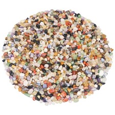 Decorative Aquarium Gravel and River Rocks for Plants and Art - 5 Pounds