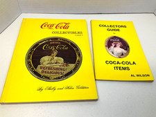 Coco- Cola Collectible Guidebooks Paperback 2 Reference Books