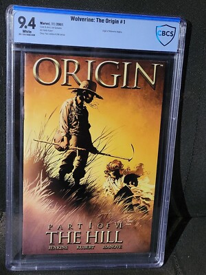 2001 WOLVERINE: The Origin #1 - Origin of Wolverine egins - Marvel -  CBCS 9.4