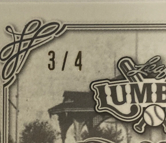 Stan Musial 2021 Leaf Lumber Nickname Fame Stan the Man #nf-30 (4984) only 3/4 - Image 3 of 3