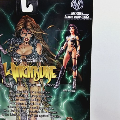1998 Top Cow Sara Pezzini As Witchblade Moore Action Collectibles 6" Figure-NEW - Picture 6 of 9