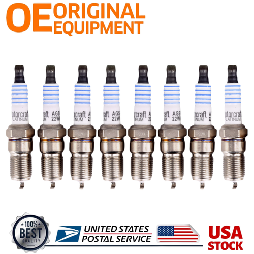 8 bujías Motorcraft Platinum aptas para Ford SP479 AGSF22WM 5,4 L 6,8 L - Imagen 1 de 6