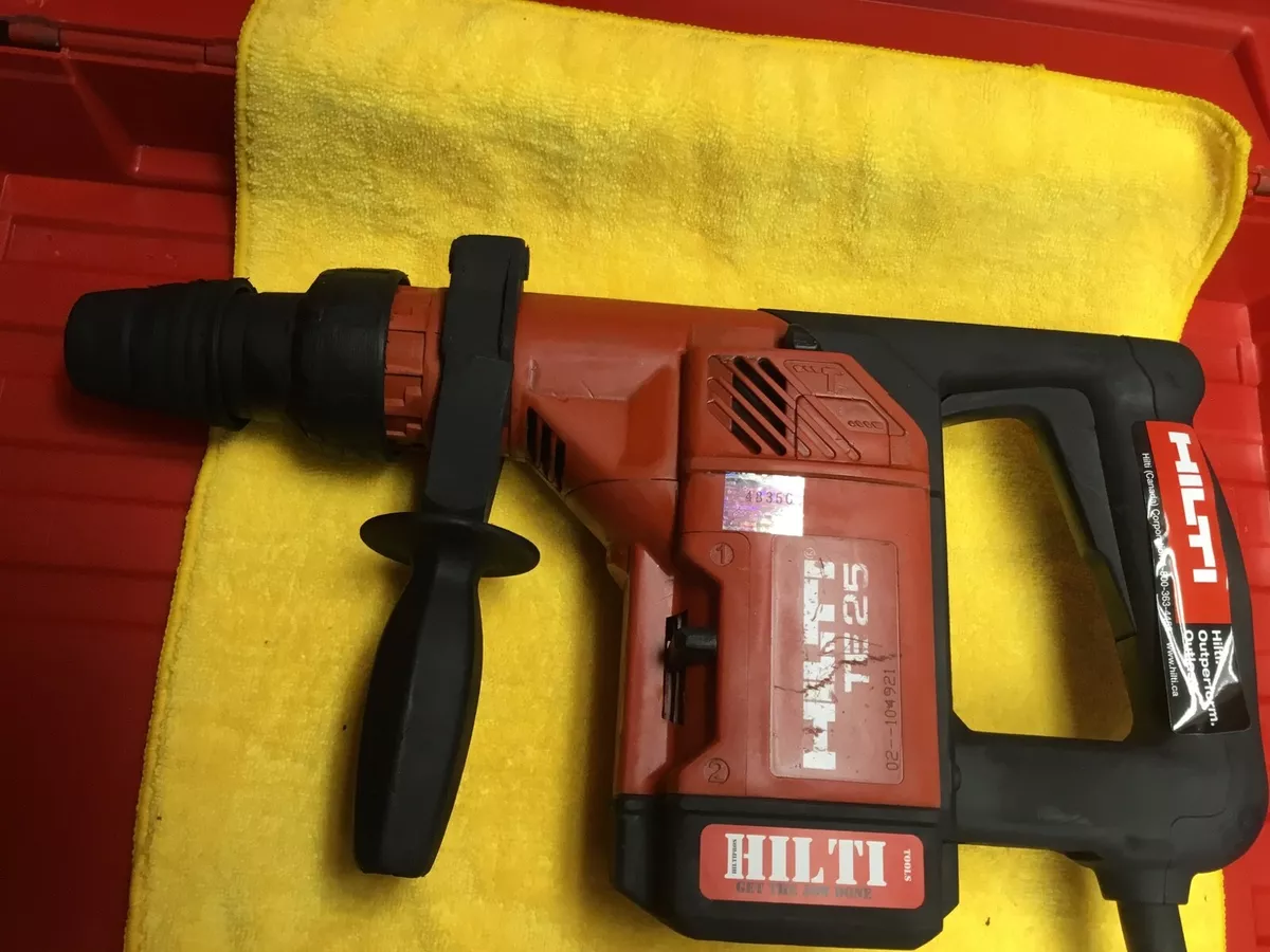 HILTI TE 25 HAMMER DRILL PREOWNED FREE LASER COMPLETE SET FAST SHIPPING