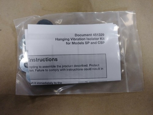Hanging Vibration Isolator Kit For Models SP And CSP - Picture 1 of 2