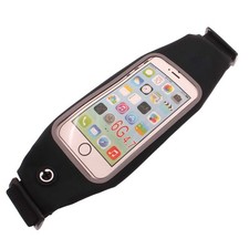 For iPhone 15/Pro - Belt Band Running Waist Bag Sports Gym Workout Case Cover
