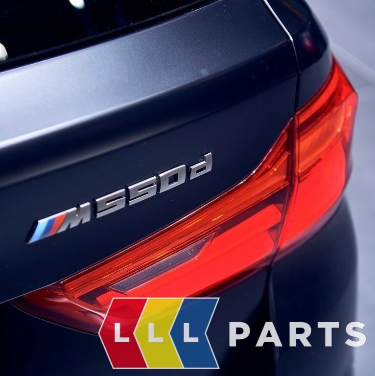 NEW GENUINE BMW G30 G31 REAR M550D BADGE EMBLEM 51148063199 | eBay
