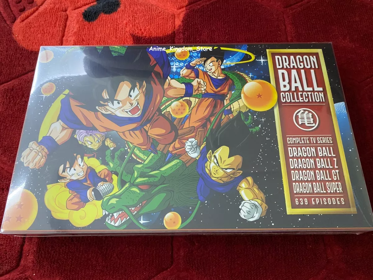 Dragonball Z (Ep 1- 291End) & Dragonball GT (Ep 1-64End) DVD with English  Dubbed