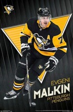 Evgeni Malkin SUPERSTAR Pittsburgh Penguins Official NHL Hockey 22x34 POSTER