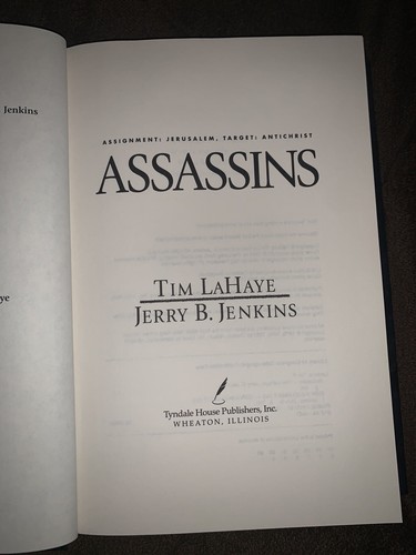 Assassins: Assignment, Jerusalem, Target, Antichrist Tim laHaye Jerry B Jenkins - Imagen 5 de 7
