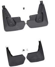 2015-2020 Tahoe GM Frt & RR Molded Black Splash Mud Guards  23228521 22922767