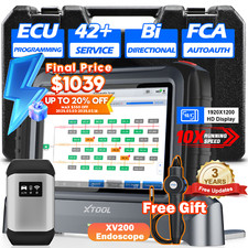 XTOOL IP919 PRO Auto Scanner + XV200 Endoscop...