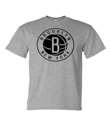 T-shirt Brooklyn Nets logo BKLN - taglie S-5XL e bambini giovani - Foto 4 di 30