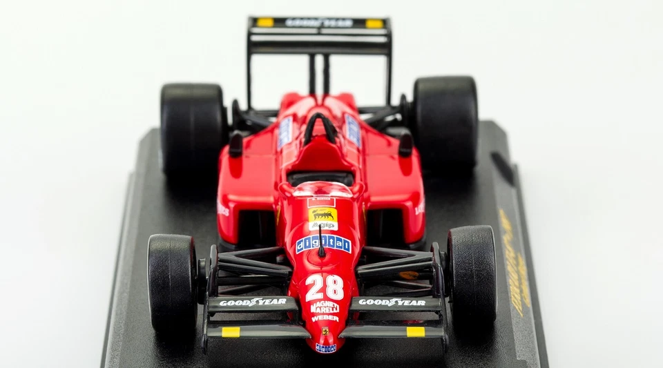 Ferrari F1-87 Gerhard Berger 1987 #28 Scala 1:43 Model Formula 1 BLISTER NUOVO - Immagine 3 di 4