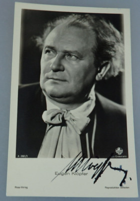 Autogramm Film Schauspieler Eugen Klöpfer 1942 (108602)