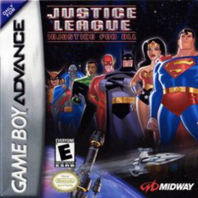 Justice League Injustice for All for Game Boy Advance