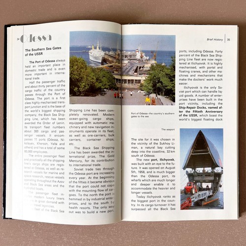 Odessa A Guidebook by G. Kononova 1984 Soviet English Language Tourist Book USSR - Picture 5 of 11