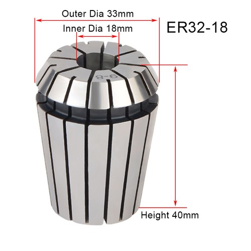 Spring Collet CNC Milling Lathe Chuck Or Clamp Nut ER11 ER16 ER20 ER25 ER32 All - Picture 115 of 118