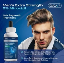 Unique Formula  HAIR GROWTH TREATMENT, 5% MINOXIDIL-SEALED-BB 5/2026