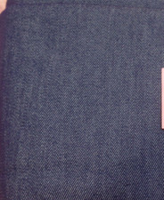 Denim Medium Fabric Blue 45" sold by the yard