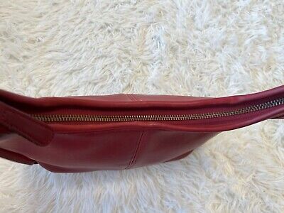 Vintage Coach Ergo Zip Hobo Shoulder Bag Purse 9025 Red Vintage Coach Ergo Zip Hobo Shoulder Bag Purse 9025 Red