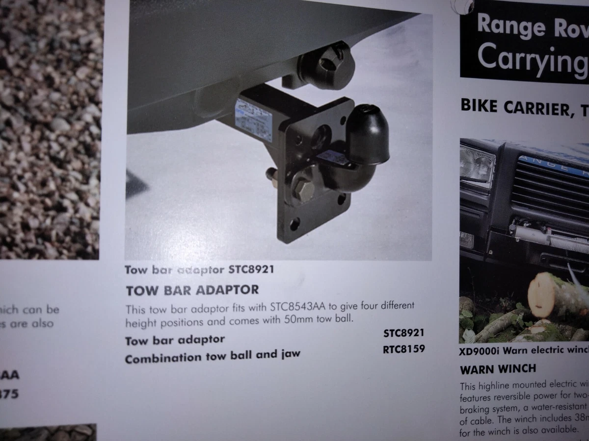 Range rover p38 clearance tow bar