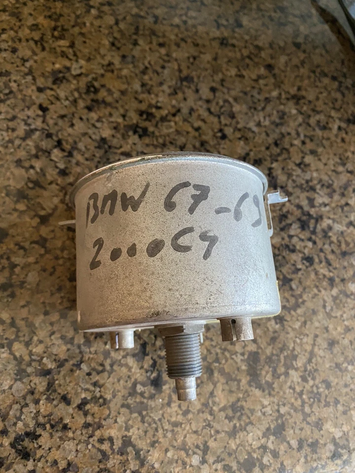 Cuadro de instrumentos velocímetro BMW 1967-1969 2000CS 78 K km OEM RARO Foto 2 de 3