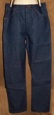 Wrangler - 13MWZ Dark Blue Jeans - Cowboy Cut - Original Fit sz 34 x 34 NEW