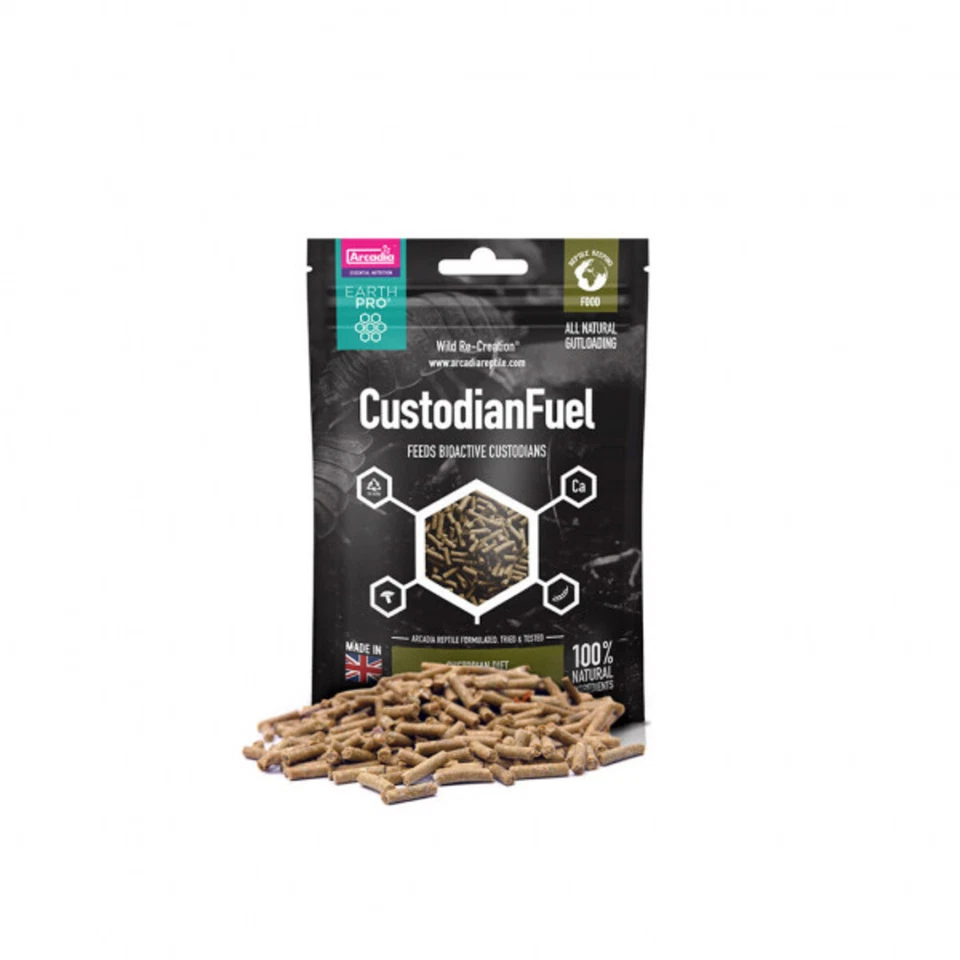 Arcadia EarthPro Custodian Fuel 80g Springtail Food woodlice bio-active