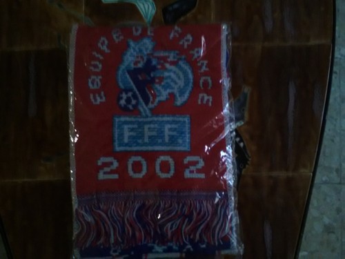 Écharpe Football France Vintage - 2002 - Rétro