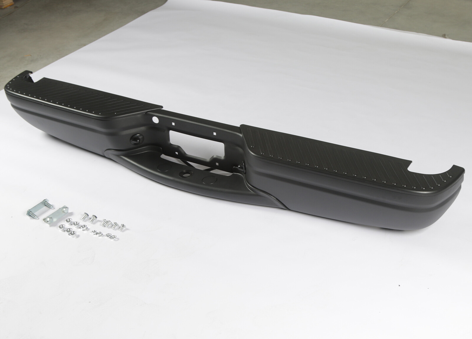 Black For Ford F150 Truck 1997-2003 Steel Rear Step Bumper YL3Z17906FA-PFM