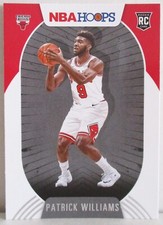 Patrick Williams 2020-21 Panini NBA Hoops Silver Holofoil RC #228 Chicago Bulls