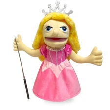 16" Princess Hand Puppet with Retractable Control Rod Role Play Puppet For Kids