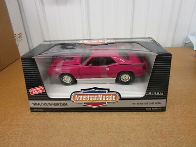 1/18 1970 Plymouth HEMI CUDA Ertl American Muscle diecast