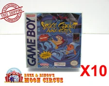 10x NINTENDO GAME BOY CLEAR PROTECTIVE BOX PROTECTOR SLEEVE CASE -FREE SHIPPING!