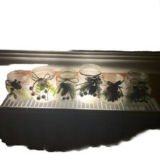 Personalise Christmas mason jars Complete With Fairy lights Each One Is Unique