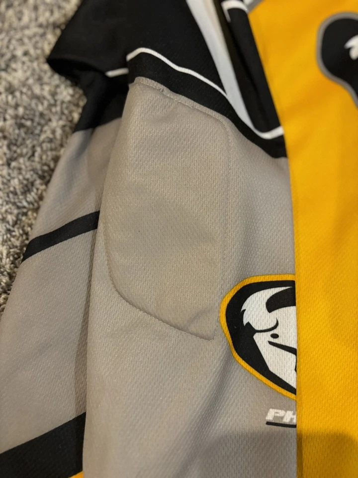 Camisa de carreras Thor juvenil juvenil 12/14 amarilla Foto 3 de 4