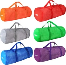 GSE Games & Sports Expert Large Mesh Duffel Bag, Sports Equipment  (Multi-color)