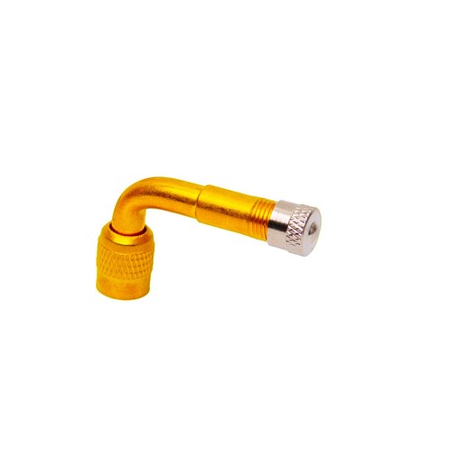 6 Brass Air 90 Degree Tire Valve Extension Adapter fit Electric Scooter Bike Car - Picture 3 of 7