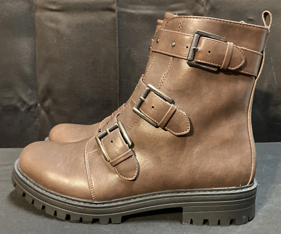 Botas de combate SO Dezirae para mujer talla 10 Foto 4 de 4