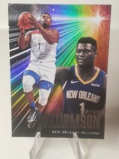 Zion Williamson 2020-21 Chronicles Basketball Essentials Refractor Holo Card#232