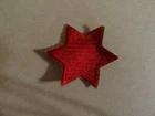 MILITARY PATCH US ARMY COLORED 6TH INFANTRY DIVISION WW2 ERA NO GLOW ORIGINAL