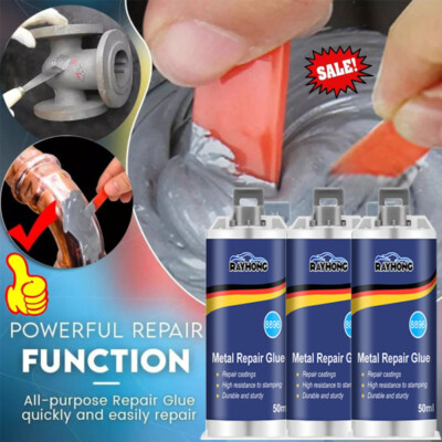 3/2x Cold Weld Metal Repair Paste AB Casting Repair Glue For Metal Bonding Paste
