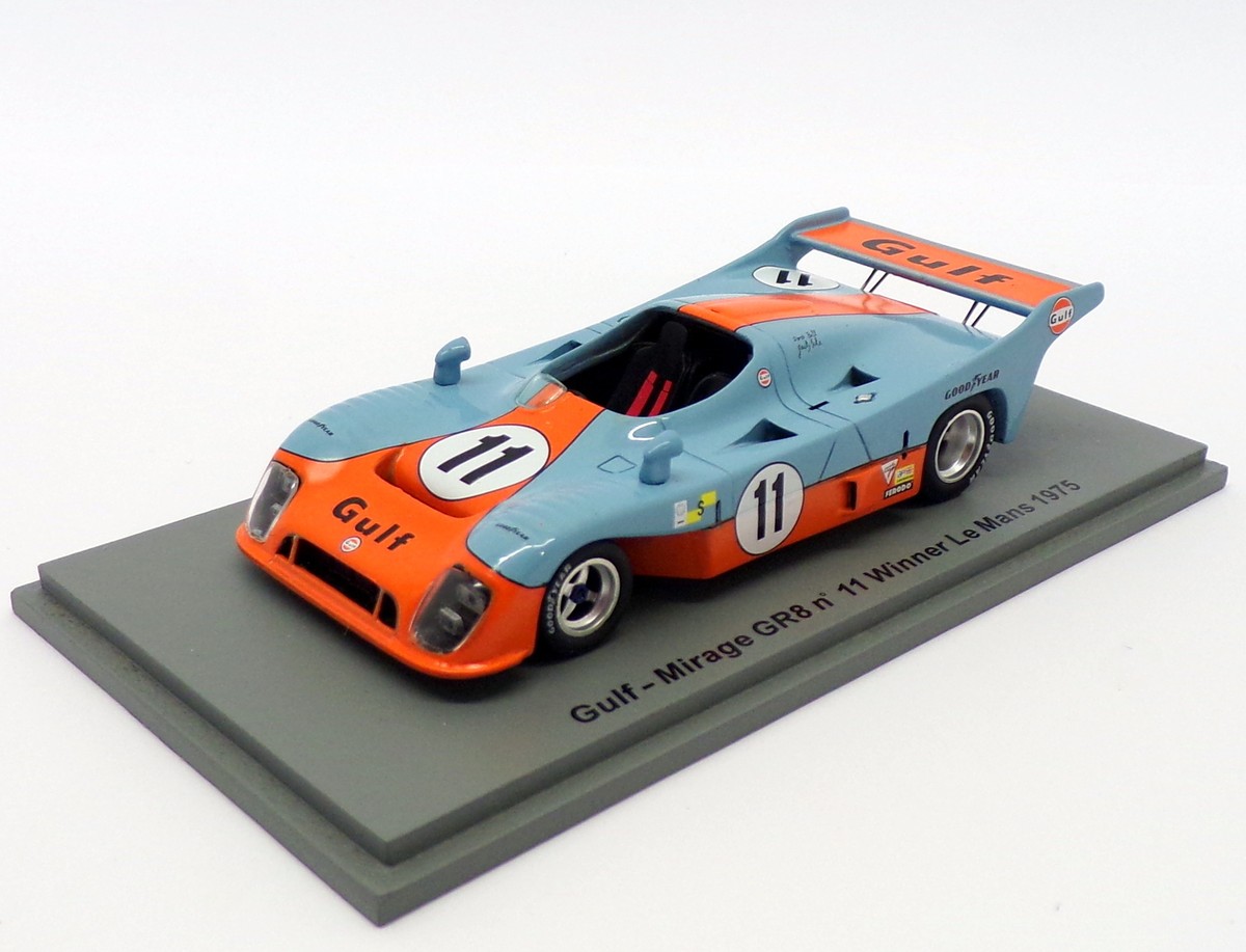 スパーク Spark Gulf Mirage GR8 1975年 ルマン 優勝 スパーク Spark Gulf Mirage GR8 1975年 ルマン 優勝 - メルカリ