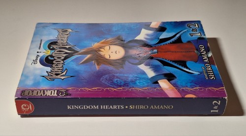 Disney Kingdom Hearts Volume 1 & 2 Paperback Book Manga Shiro Amano - Imagen 3 de 3