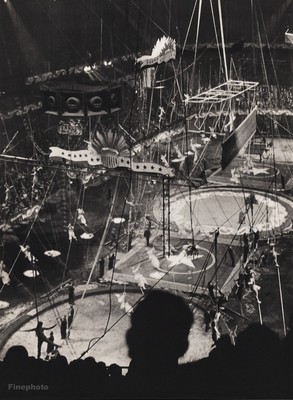 1940s Vintage Big Top CIRCUS CARNIVAL Performer Show Ringling Bros Photo Gravure