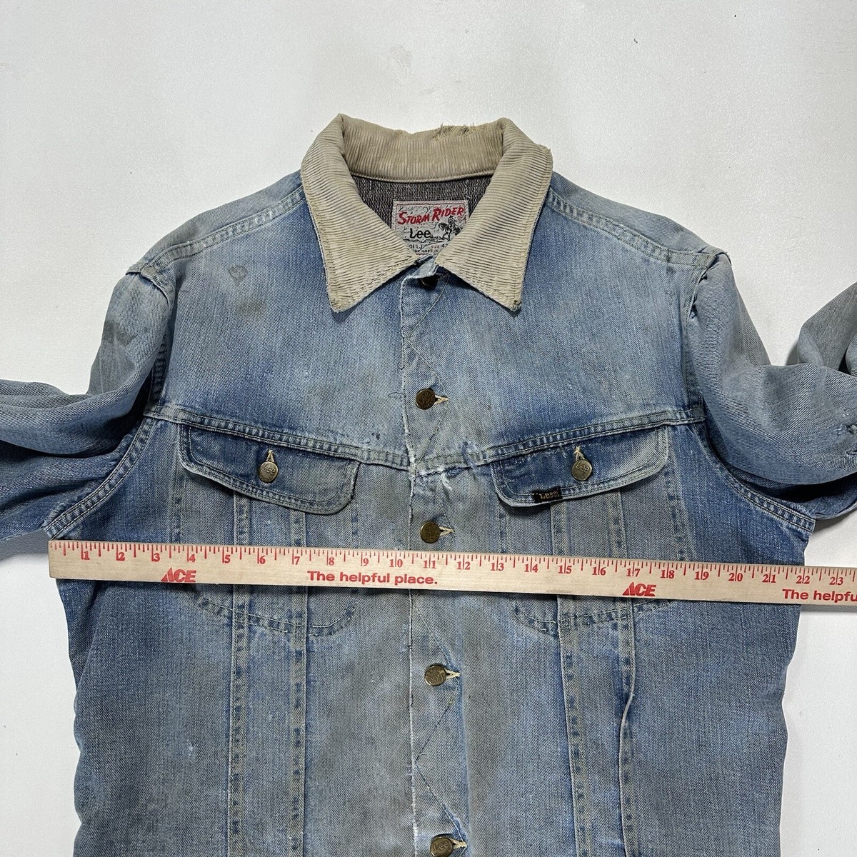 Vintage 1960s Lee Storm Rider Jacket 101LJ 60s Blanket Lined Vintage 1960s Lee Storm Rider Jacket 101LJ 60s Blanket Lined