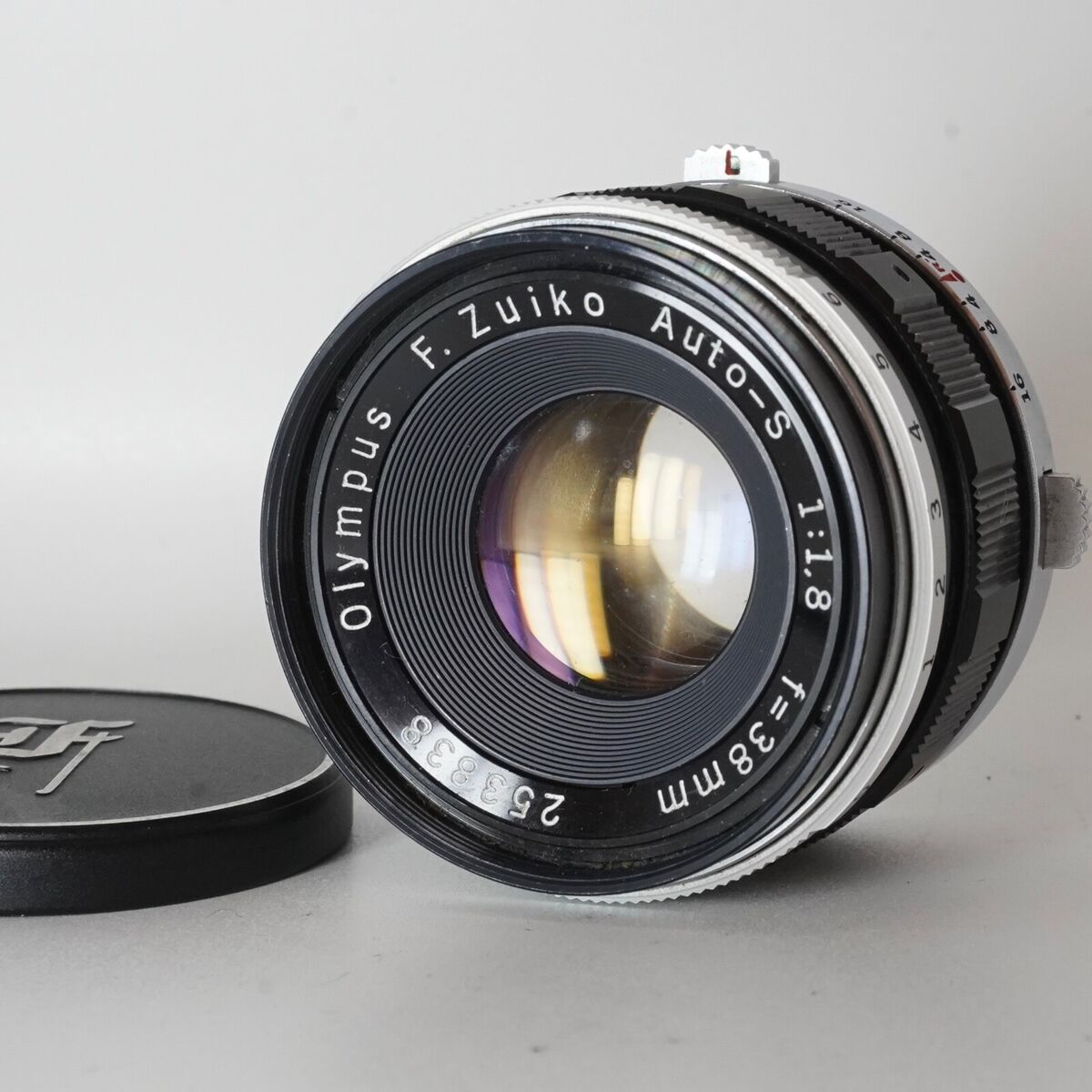 Olympus F.Zuiko Auto-S 38mm F/1.8 MF Lens Pen F FT FV from Olympus F.Zuiko Auto-S 38mm F/1.8 MF Lens Pen F FT FV from