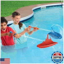 Hasbro Battleship Splash Game – Backyard Water Toys for Outdoor Summer Fun