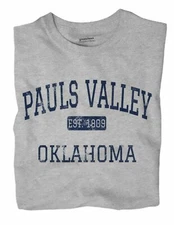 Pauls Valley Oklahoma OK T-Shirt EST