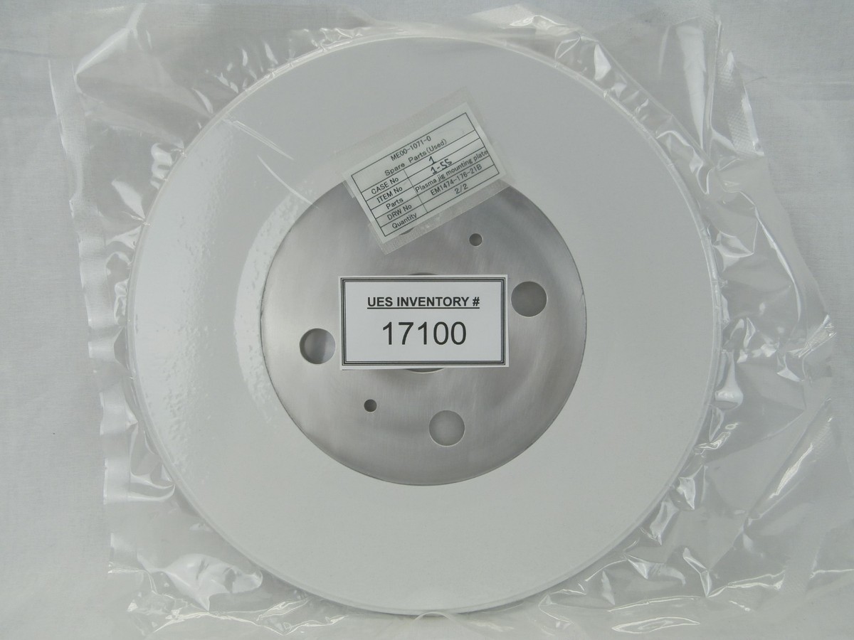  Ulvac Technologies EM1474-176-21B Plasma Jig Mounting Plate
